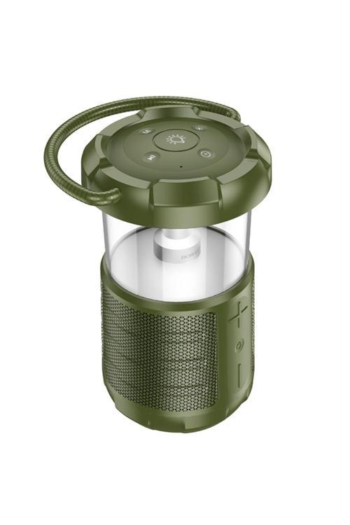 Bluetooth Speaker Işıklı Kablosuz Speaker Bluetooth Hoparlör El Tutamaçlı Kamp Lambası