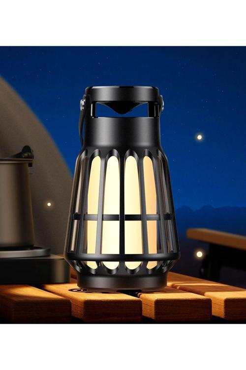 Hoco Kamp Işığı Tasarımlı 5.3 Bluetooth Hoparlör Taşınabilir Speaker 3600Mah Güçlü Batarya Bs61
