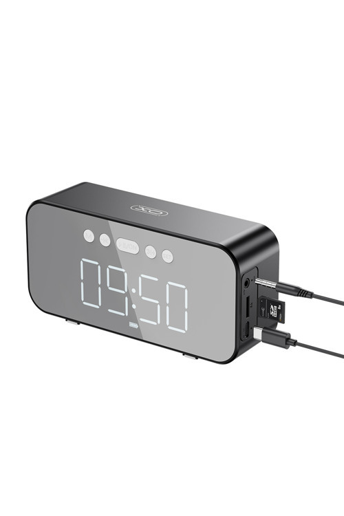 Çok Fonksiyonlu Akıllı Ayna Saat F41,Bluetooth 5.3 Hoparlör,Fm Radyo,Alarm