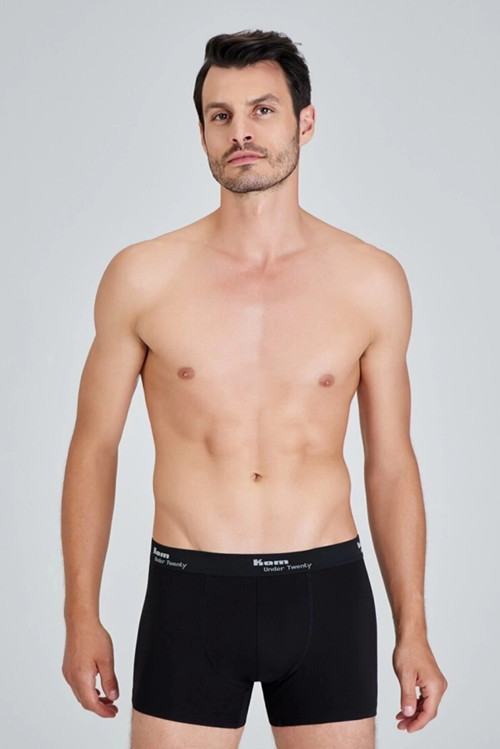 Kom Tight Erkek Short Boxer 2Li