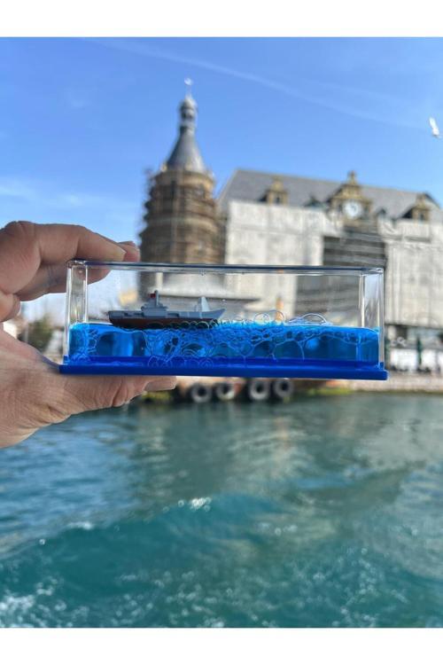 Sevgiliye Hediye Batmayan Aşk Gemisi Dekoratif Ev Süsü Özel Hediye