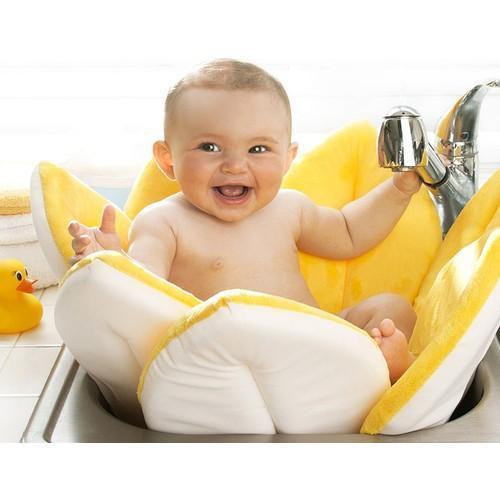 Blooming Bath Original Bebek Banyo Matı Sarı/Kahverengi