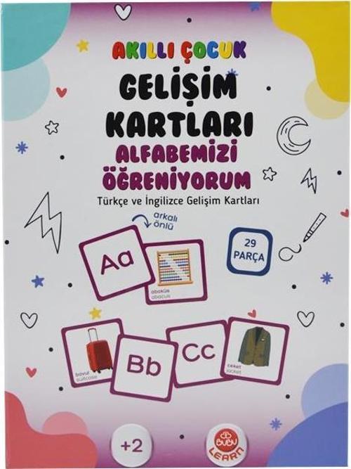 Akıllı Çocuk Gelişim Kartları Alfabemizi Öğreniyoruz