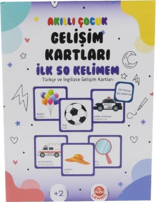 Akıllı Çocuk Gelişim Kartları İlk 50 Kelimem