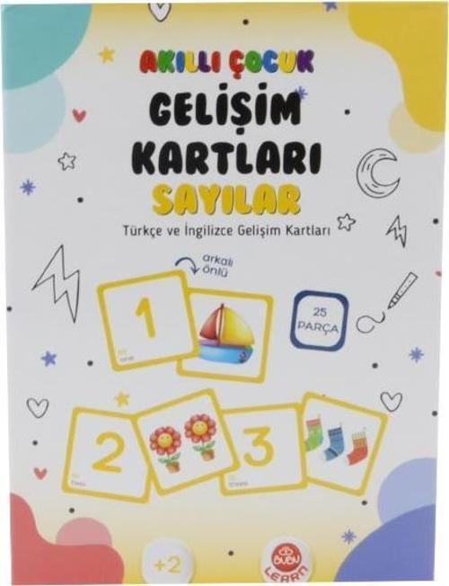 Akıllı Çocuk Gelişim Kartları Sayılar