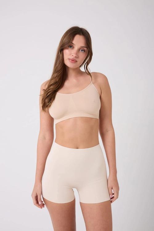 1024 Bayan Lazer Kesim Silikonlu Boxer Korse