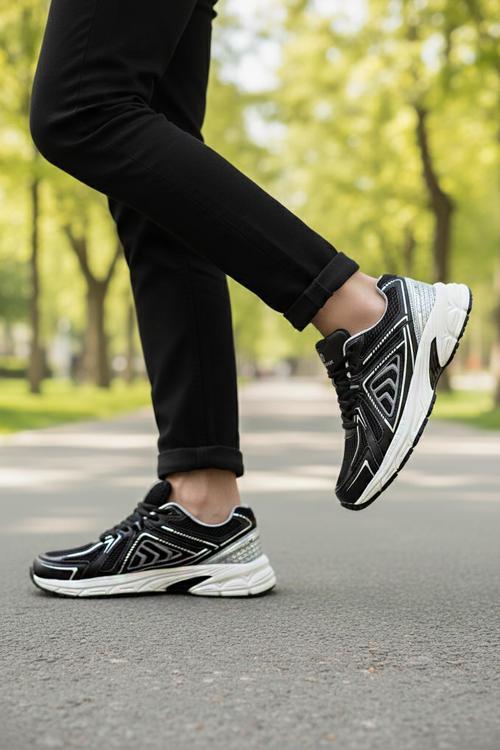 101 25029 Dipper G Siyah-Gümüş Unisex Spor Ayakkabı