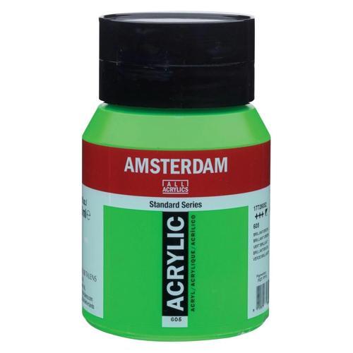 Amsterdam Akrilik Boya 500 ml. 605 Brilliant Green