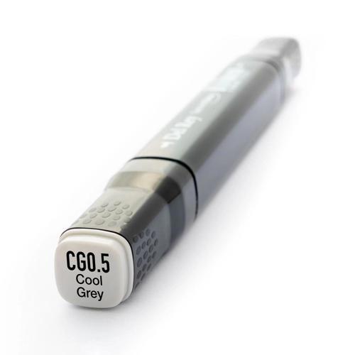 Çift Uçlu Çizim Marker Kalemi CG05 Cool Gray 0.5