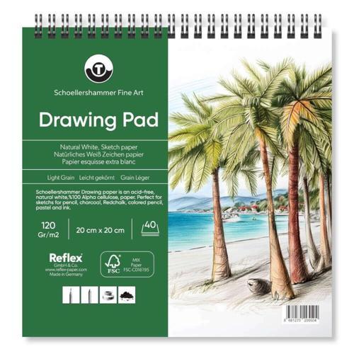 Drawing Pad Eskiz Çizim Defteri 120 gr. 20x20 cm. 40 Yaprak
