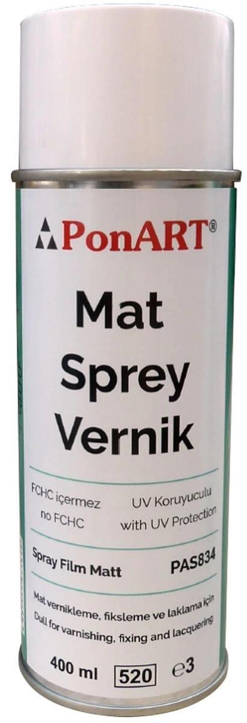 Mat Sprey Vernik 400 ml.