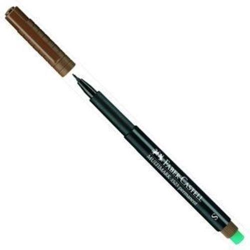 Multimark 1523 Permanent Asetat Kalemi 0.4 mm (S) KAHVERENGİ