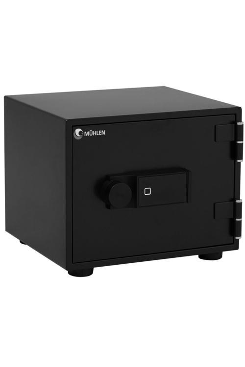 Mp 36B Yangına Karşı Dayanıklı Parmak İZli Ve Şifreli Zirhli Çelik Para Kasası Siyah Renk