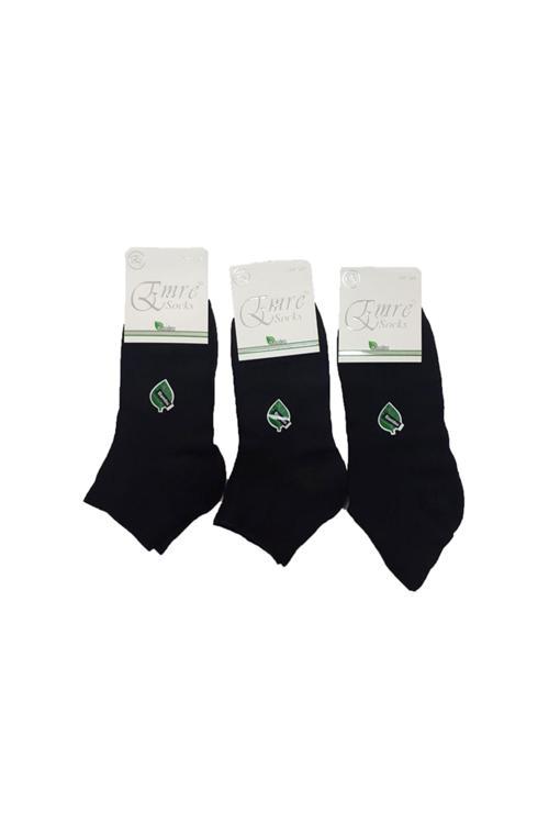 Erkek Bambu Kısa Patik Çorap 12 Li Paket