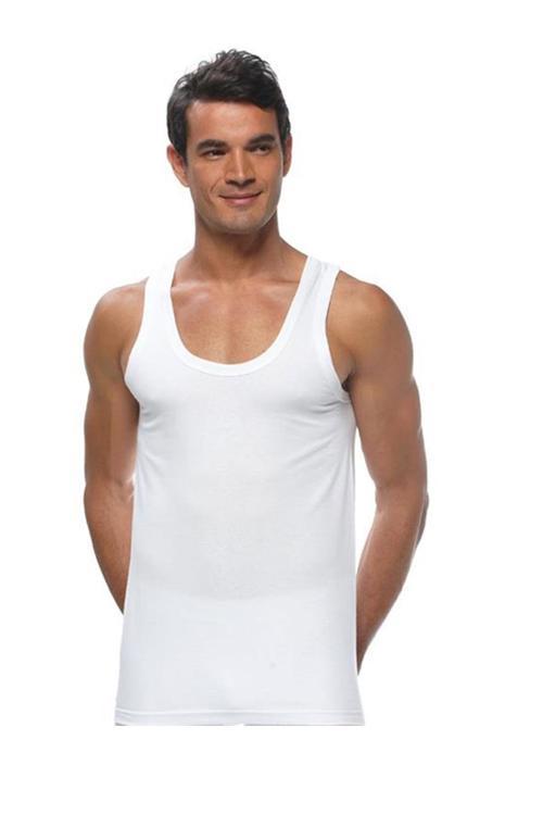 İç Giyim Erkek Askılı Pamuklu Penye Atlet 6 Lı Paket