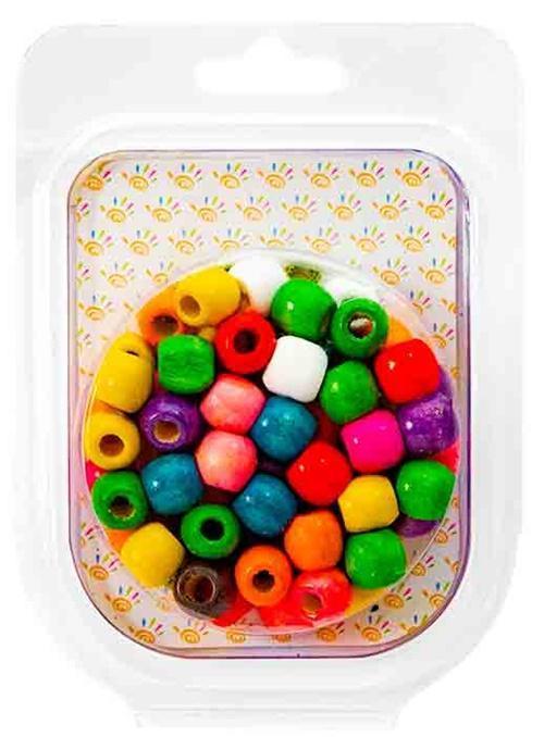 Kiddy World Ahşap Boncuk Küçük - 4 kutu