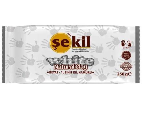 Seramik Kil Hamuru 250 Gr Beyaz - 3 adet