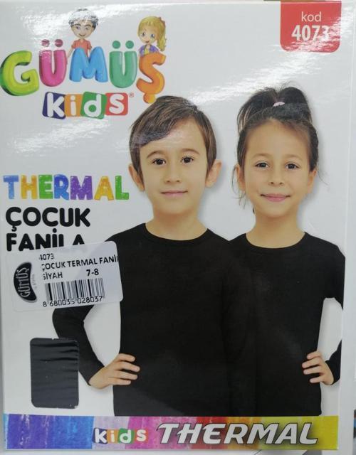 Erkek Çocuk Termal Fanila Üst İçlik