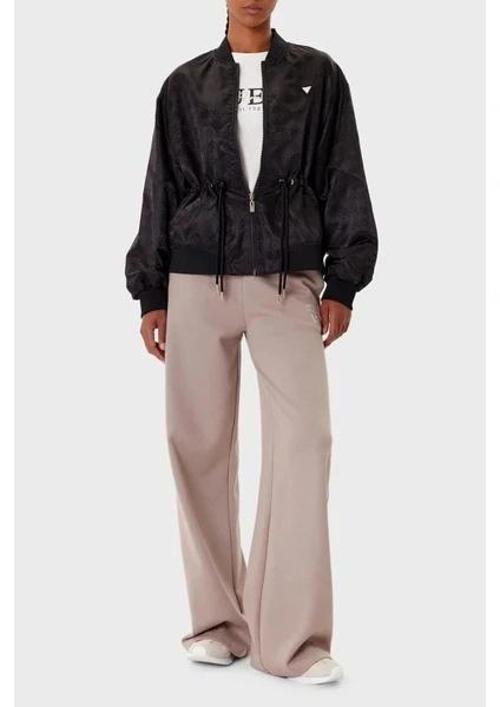 Aop Kadın Siyah Aktif Ceket V5YL11WHFU0-FJ4Q