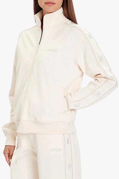 Octavia Kadın Beyaz Aktif Sweatshirt V5BQ15KCX22-G1H6