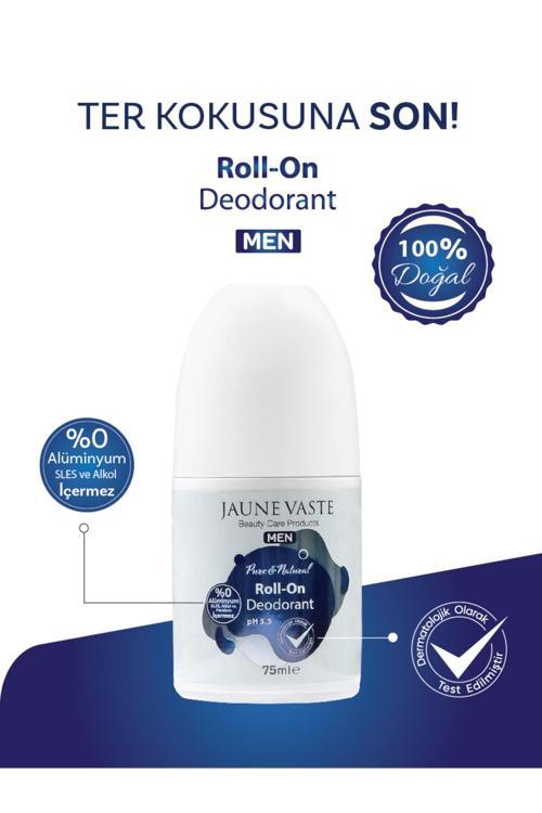 Erkek Doğal Roll-On 50 Ml +25 Ml Alüminyum Sles Alkol Içermez
