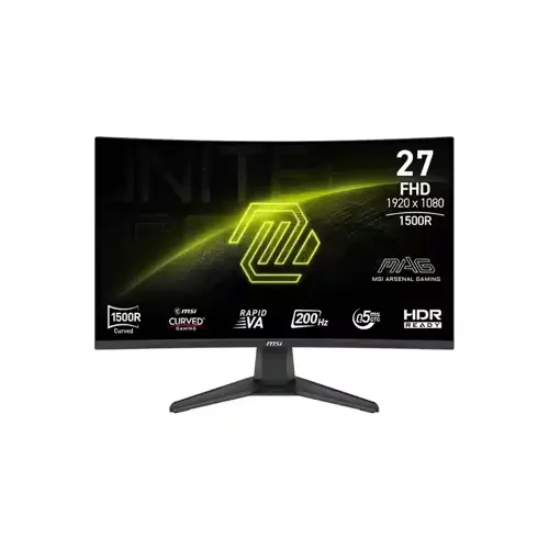 MAG 276CF E20 27 1920x1080 FHD 200Hz 0.5ms HDMI DP FreeSync Premium 1500R Curved Led Gaming Mon