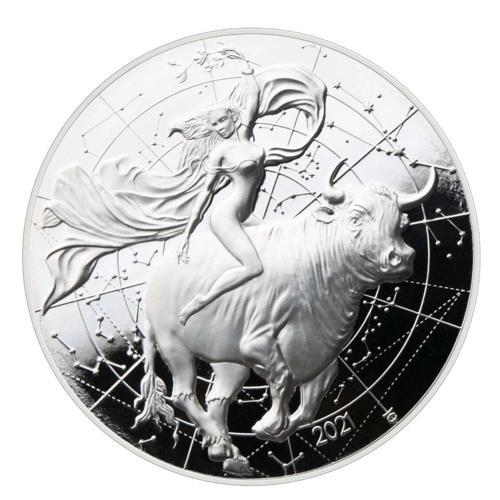 Tanrıça Europa Mythos Gümüş Sikke Coin