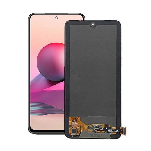 Xiaomi Uyumlu Redmi Note 10S 4G Lcd Ekran Dokunmatik Siyah Çıtasız TFT Kalite