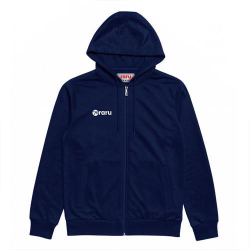 Kapüşonlu Tam Fermuarlı Sweatshirt LIBERTER LACİVERT
