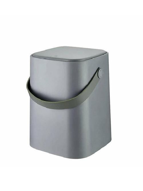 Çöp Kovası Sihirli 8Lt Büyük Antrasit TP693-16