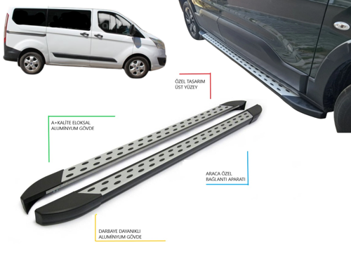 CUSTOM CAMLI VAN KISA ŞASE NOKTALI YAN BASAMAK 2012 2013 2014 2015 2016 2017 2018 2019 2020 2021 2022 2023