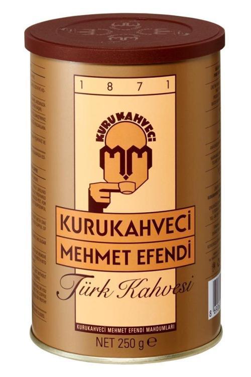 Mehmet Efendi Türk Kahvesi 250Gr - Teneke