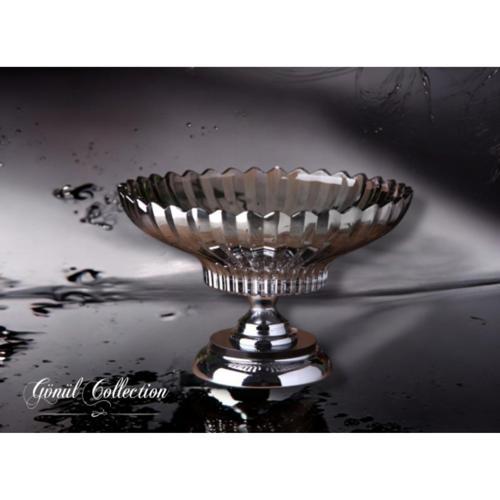 GÖNÜL DEKORATİF KRİSTAL CAM MEYVELİK