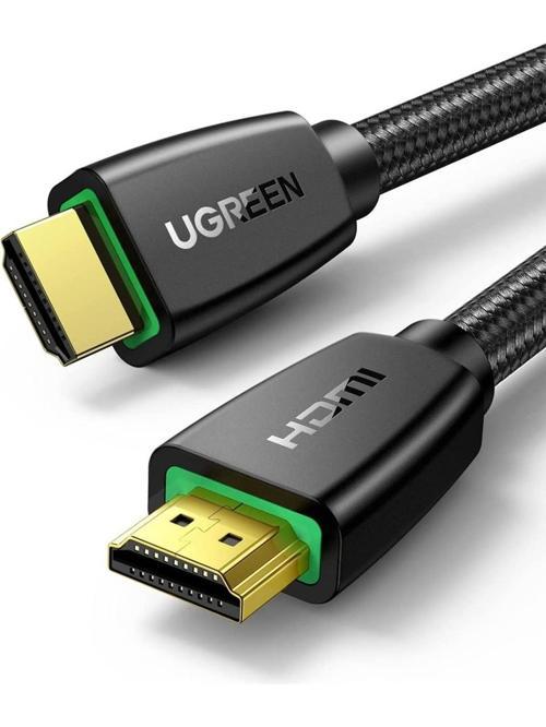 40414 HD118 HDMI Kablo 4K 18GB/s HDMI 2.0 Örgülü Görüntü ve Ses