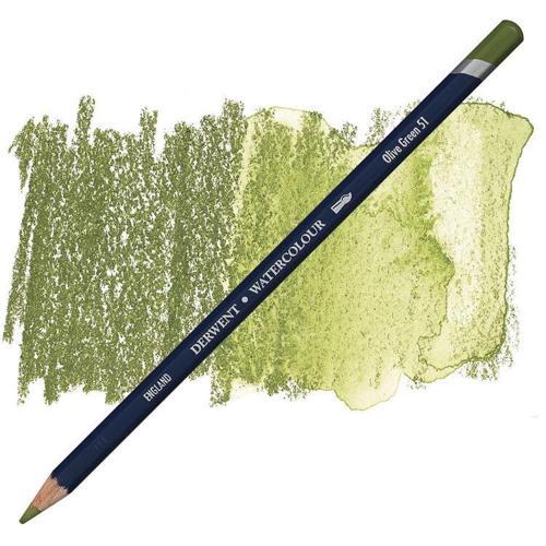 Watercolour Pencil Suluboya Kalemi 51 Olive Green