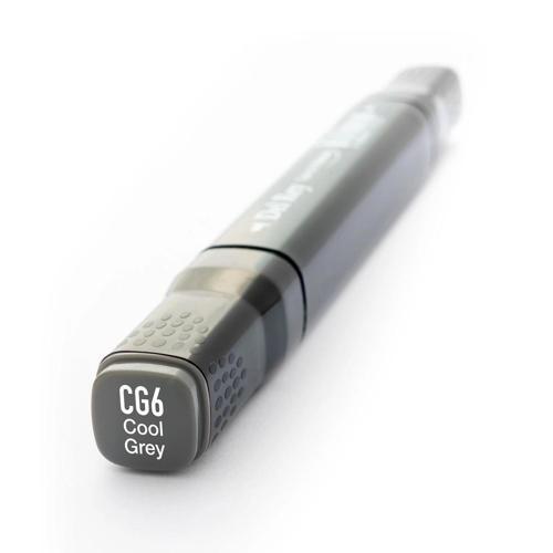 Çift Uçlu Çizim Marker Kalemi CG6 Cool Gray 6