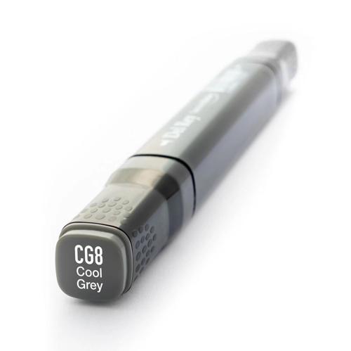 Çift Uçlu Çizim Marker Kalemi CG8 Cool Gray 8