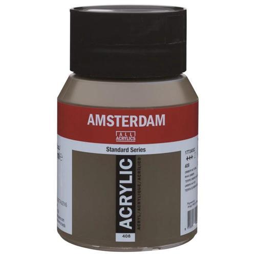 Amsterdam Akrilik Boya 500 ml. 408 Raw Umber