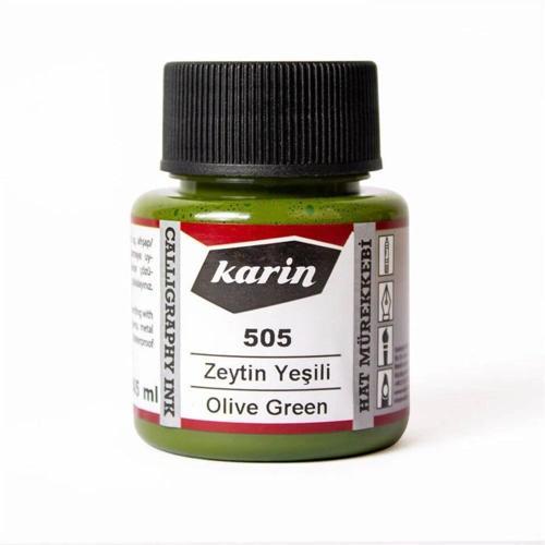 Hat Mürekkebi 45 ml. 505 Koyu Zeytin