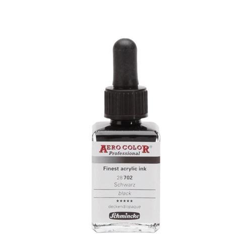 Aero Color Akrilik Mürekkep 28 ml. 702 Black
