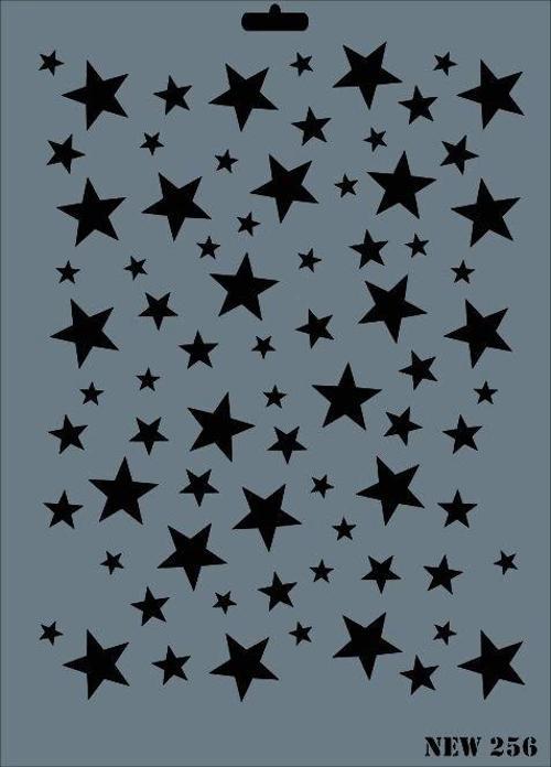 Stencil Boyama Şablonu 25x35 cm. NEW-256