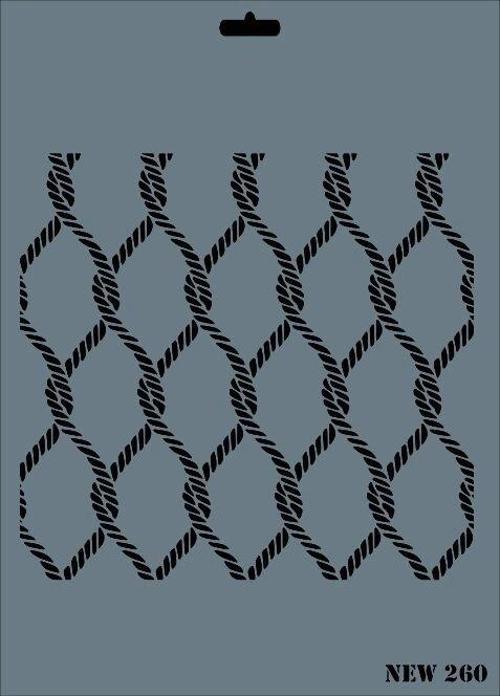 Stencil Boyama Şablonu 25x35 cm. NEW-260