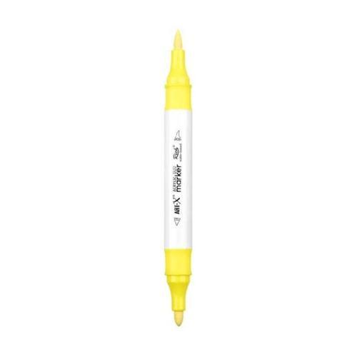 Supertrend Acrylic Duo Marker Çift Uçlu Su Bazlı Boyama Markörü No:63 Neon Sarı