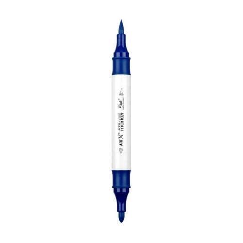 Supertrend Acrylic Duo Marker Çift Uçlu Su Bazlı Boyama Markörü No:50 Gece Mavisi