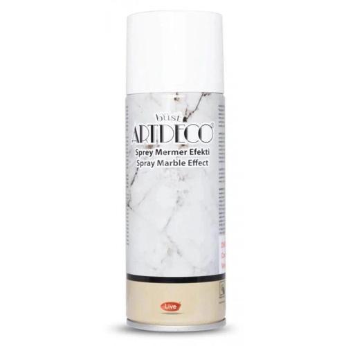 Akrilik Sprey Mermer Efekti 200 ml. Beyaz 060