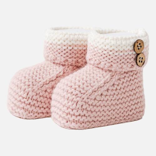 Knit Booties Bebek Triko Patik AC25370