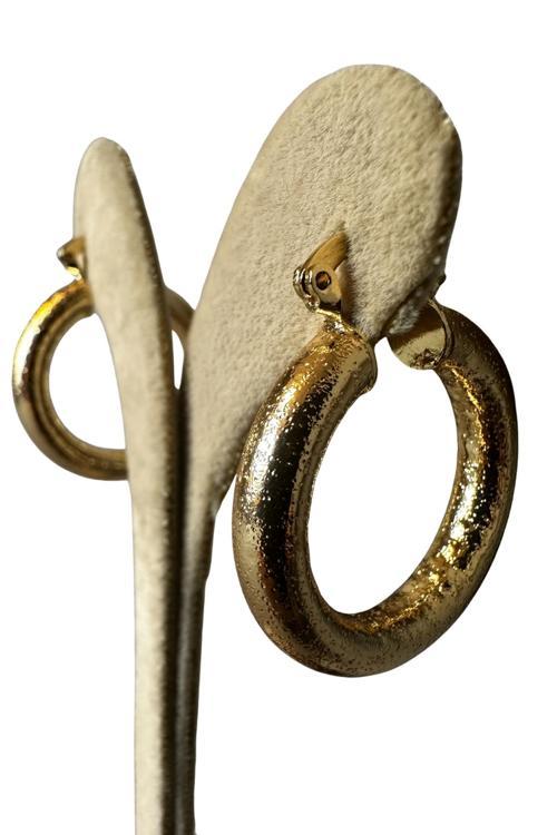 - İREM 3914 7938 Parıltılı Halka Model Tasarım Küpe