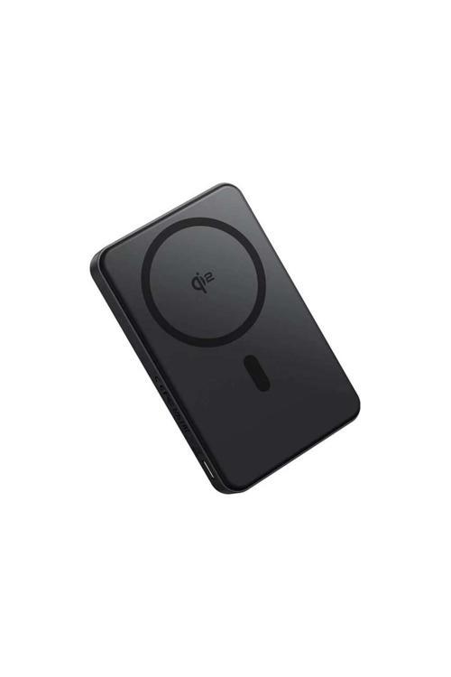 Airpow Qi2 Manyetik Powerbank 10.000 Mah ( 22.5W - 2 Port ) - Siyah
