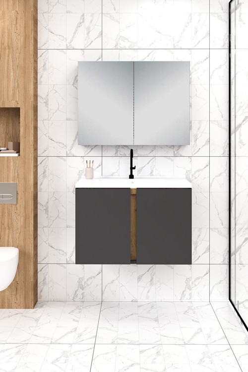 80 cm Lavina Banyo Dolabı