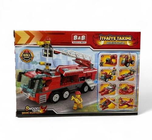 87 Parça İtfaiye Takımı Lego Seti 4246